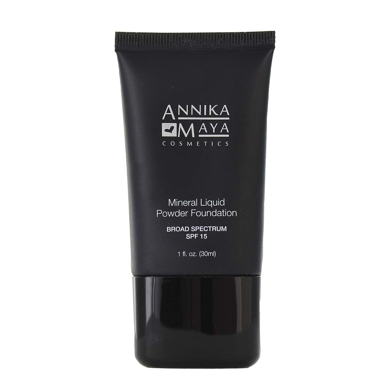 Annika Maya Mineral Foundation, Liquid to Powder Formula, Made in the USA