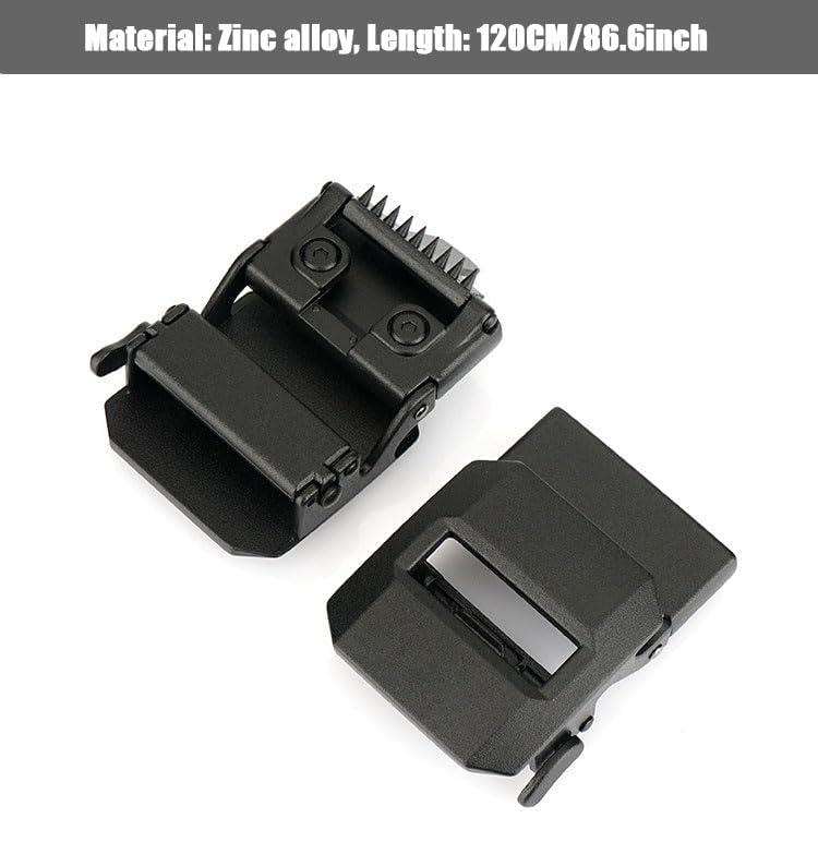 Exteriorm-U Belt, Nylon Ratchet Belt, Tactical Belt With Slide Buckle For Adults2