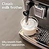 Philips 3300 Series Bean to Cup Coffee Machine - 5 Hot & Iced drinks, Classic Milk Frother & Cappuccino Maker, Quick-to-Clean, 40% Quieter, Ceramic Grinder, Fully Automatic Espresso machine EP3326/90