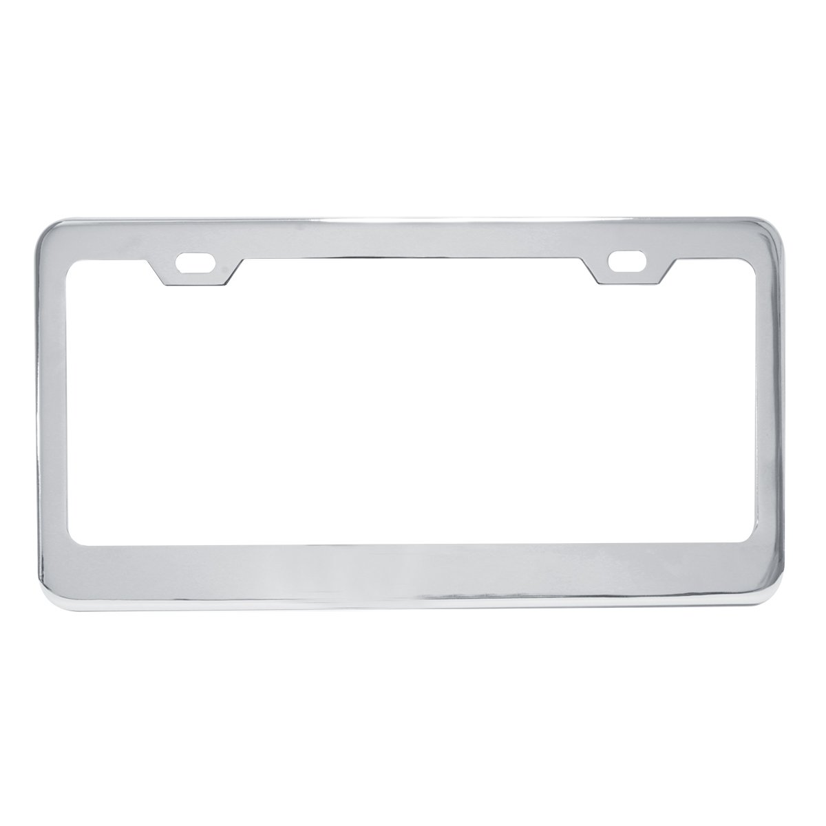 Grand General 60440 Chrome License Plate Frame with 2 Holes