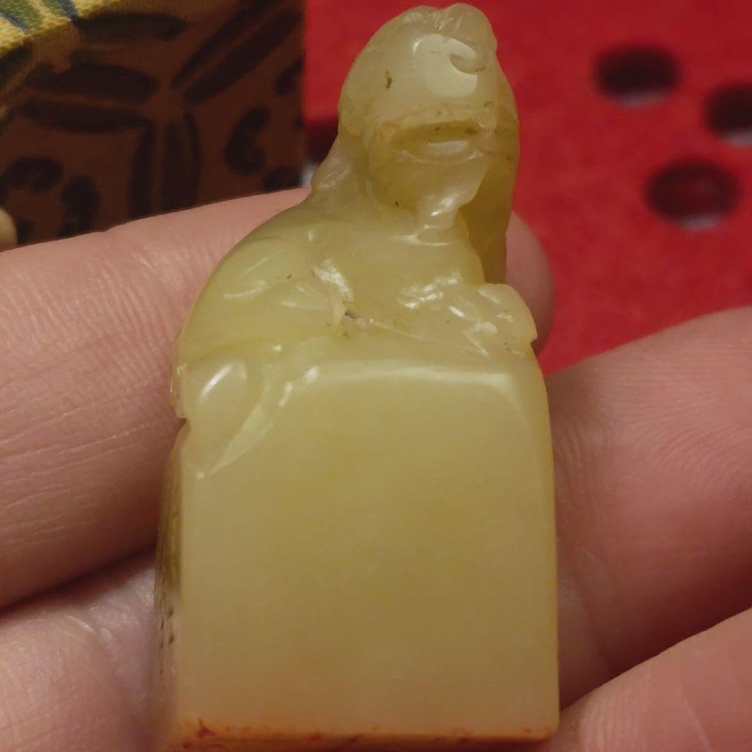 寿山石印 王石香刻 印材遊印篆刻書道印田黄石銀瓶鉄瓶香炉書