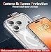 SPIDERCASE Magnetic for iPhone 17 Pro Max Case,with [3 Stand Ways] [Military Grade Drop Protection] with Invisible Stand Shockproof Slim Case for iPhone 17 Pro Max 6.9 inch,Clear
