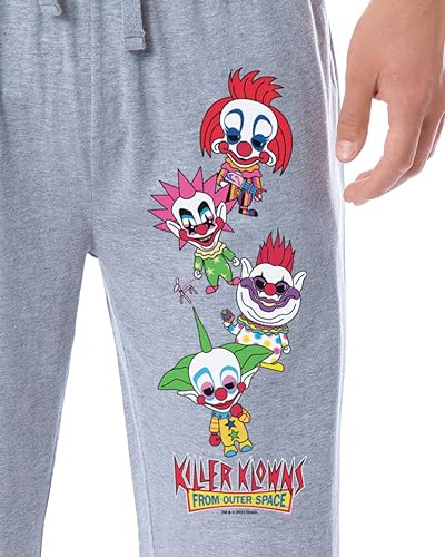 INTIMO Killer Klowns from Outer Space Movie Mens' Chibi Sleep Jogger Pajama Pants for Adults2