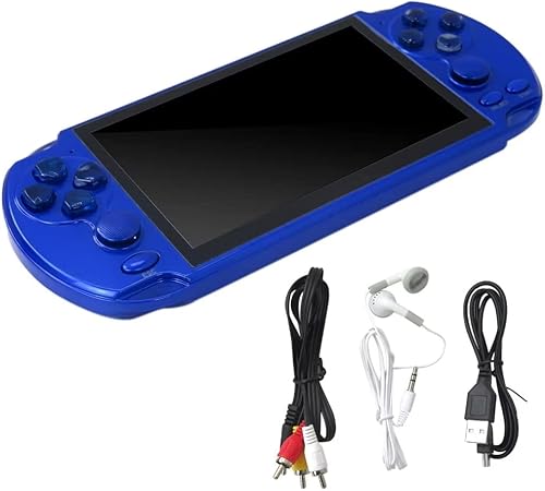 2025 X9 128Bit 128 Bit Juego de mano para niños integrado 10000 HD clásico retro videojuegos 5.1 pulgadas para niños, juguetes electrónicos de