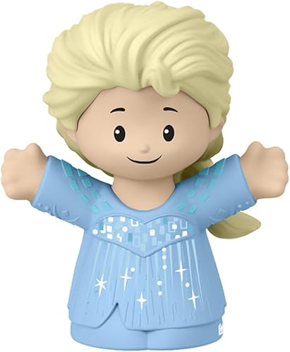 Pieza de repuesto para Fisher-Price Little-People Carry Along Castle Case Playset – HMX76 ~ Figura de repuesto de princesa Elsa ~ Inspirado en la