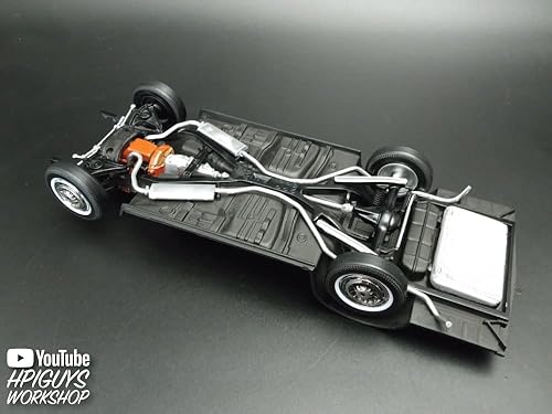 Miniatura 9 de AMT 1962 Chevy Impala Convertible 125 Modelo Kit