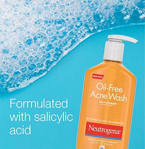 Neutrogena Oil-Free Facial Cleanser With Salicylic Acid For Acne-Prone Skin thumb #4