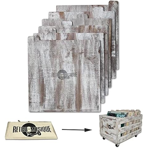 Retro Musique Panneaux de séparation en bois Cover