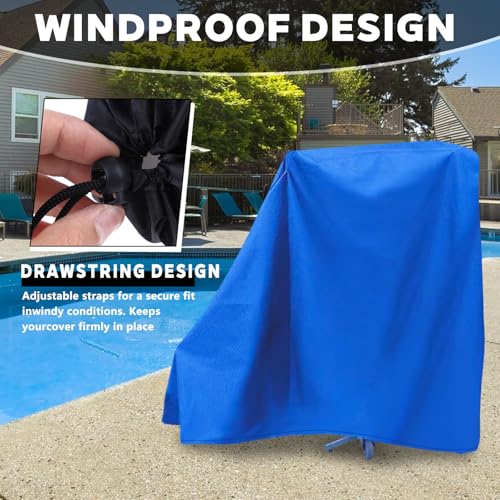 Funda Protectora para Silla Elevadora de Piscina Azul 5"x4" miniatura 4