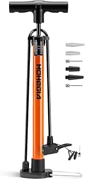 Amazon | MOHEGIA 自転車 空気入れ 軽量 折りたたみ：自転車ポンプ