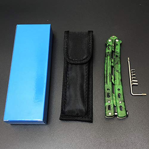 Practice Stainless Steel Training Tool 100% Safe Strong and Durable (Green)