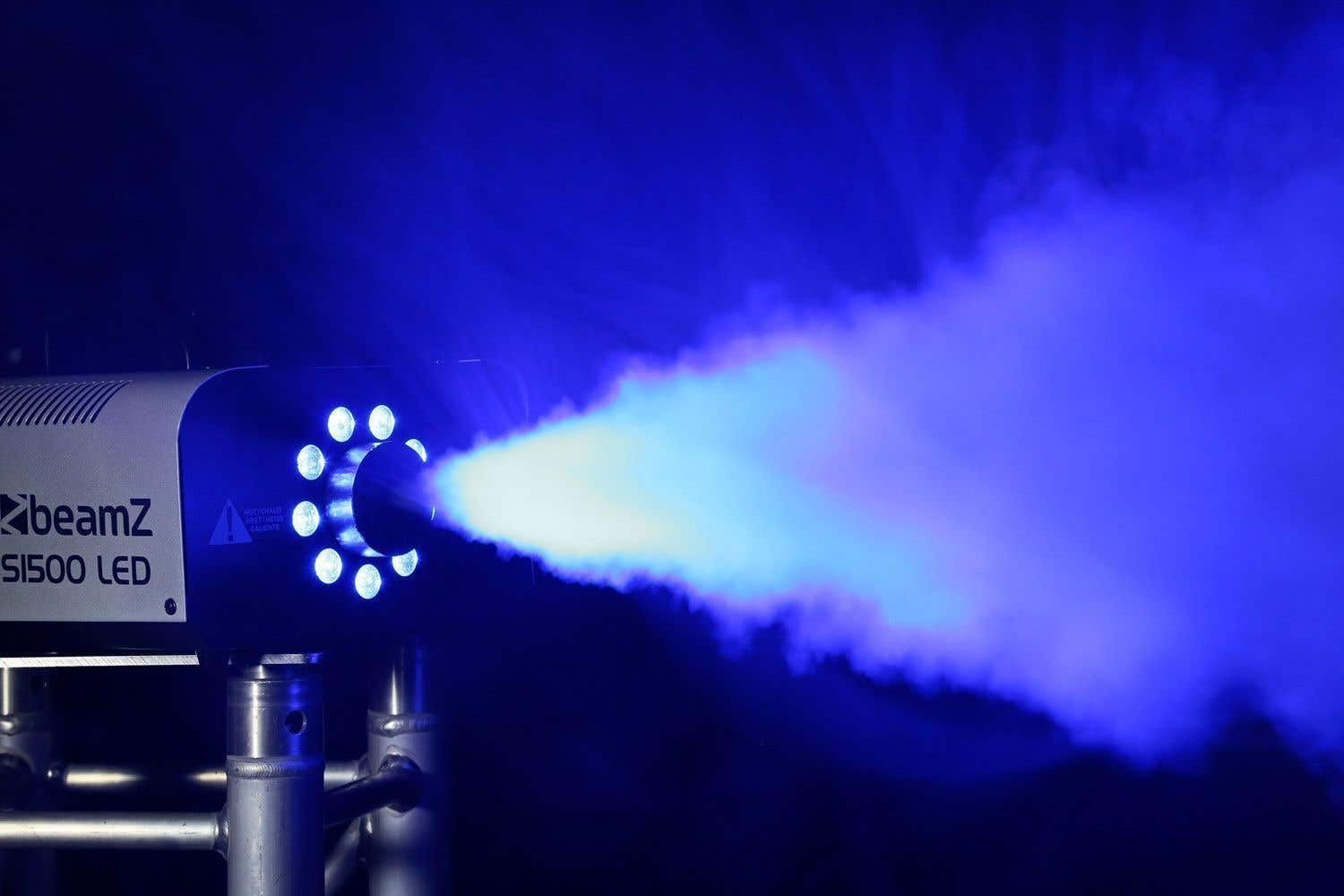 BeamZ S1500LED Smoke machine 2,5 L Nero, Bianco 1500 W