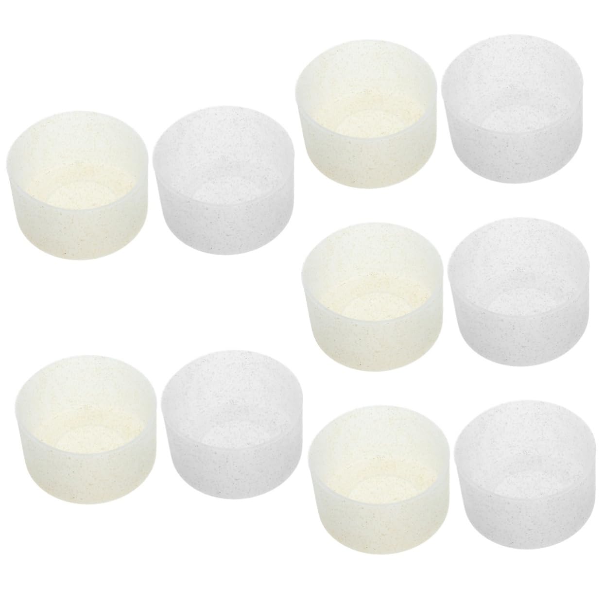 ifundom 5 Set Copribottiglia Silicone Antiscivolo da Copertura per Borraccia Termica Isolamento Design Ergonomico E all Usura per Uso 2 Pezzi * 5