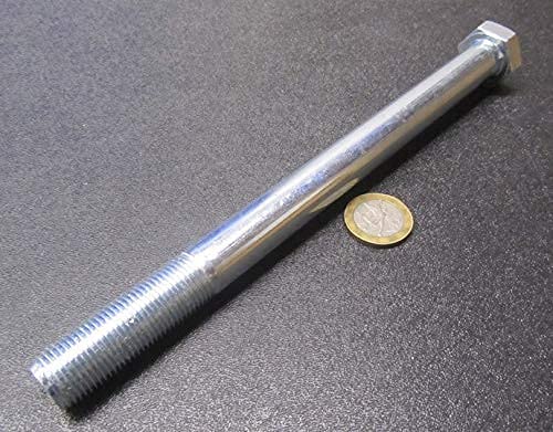 Grade 5 Zinc Steel Hex Bolts RH PT 5/8"-18 x 8.00 Length