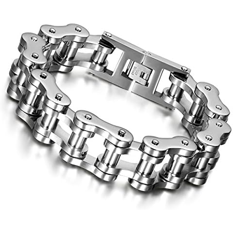 Cupimatch Heavy Gothic Biker Bracelet Cover