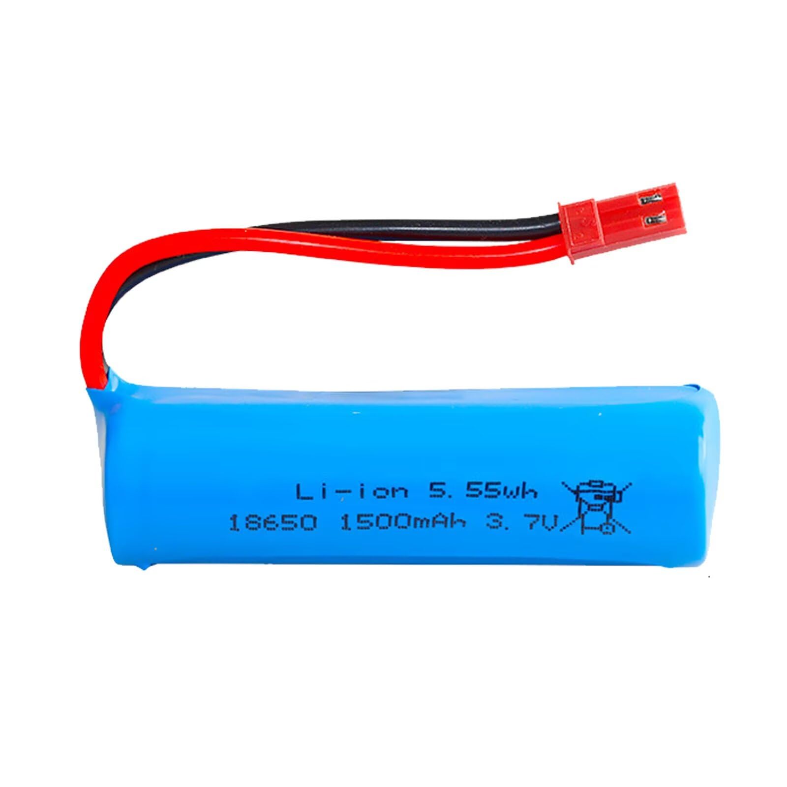 Amazon.com: XYHJUAS 3.7V 1500mAh Li-ion Battery Pack 18650 * 1