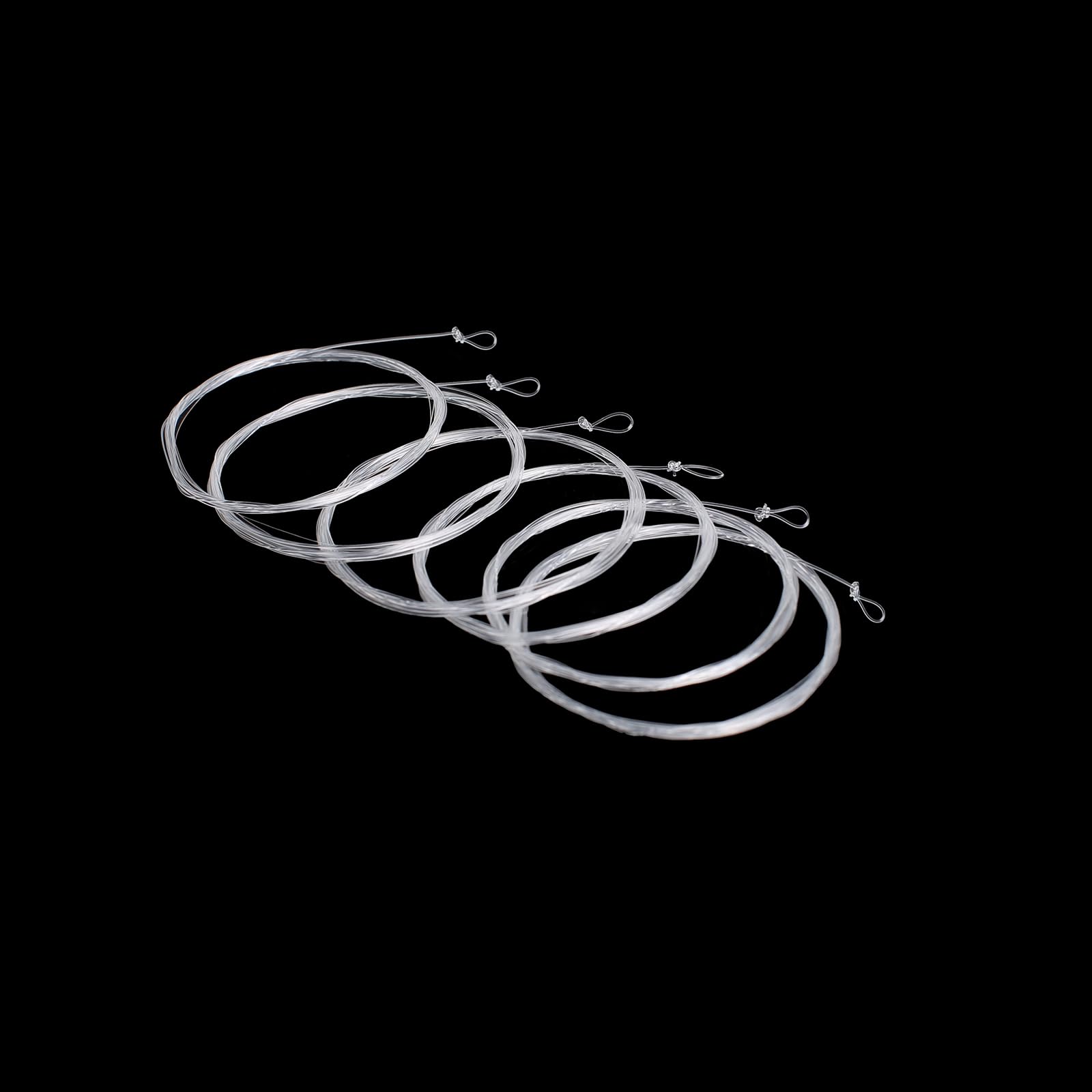 Raprance 9FT Nylon Clear Fly Leader, 5X, Pre-Tied Loop, Tapered, 6 Pack, Transparent, 9ft-6 pack - Image 4
