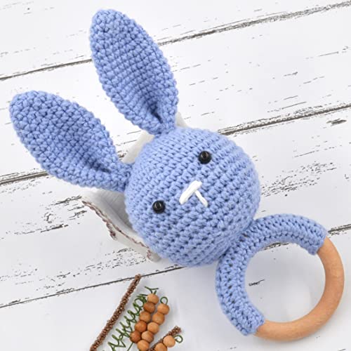 Image of Love Crochet Cloth Rattle Soft Toy for Infant Kids & Babies (0+ Years)