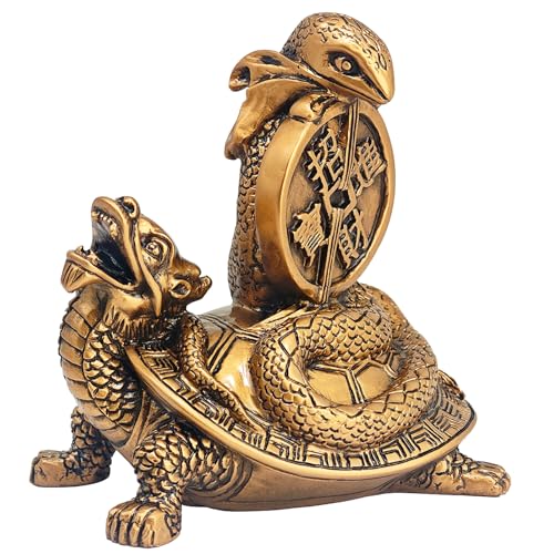 Estatua de Resina Feng Shui Dragón y Serpiente 2025 miniatura 4