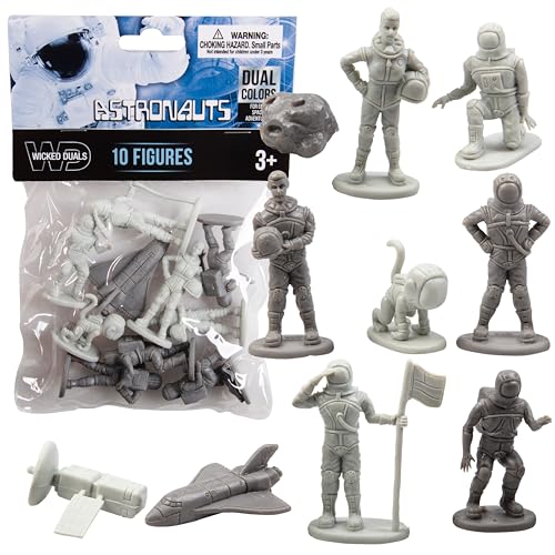 Wicked Duals Astronauts Action Figures - 10 Different Figurines -