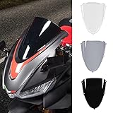 aprilia rsv defekt 🌀【Menge】～1 Stück Motorrad-Windschutzscheibe für RS 660. 💠【Farbe】～Klar/Leichter Rauch/Rauch, stehen Ihnen 3 Farben zur Auswahl, passend für verschiedene Motorradstile.