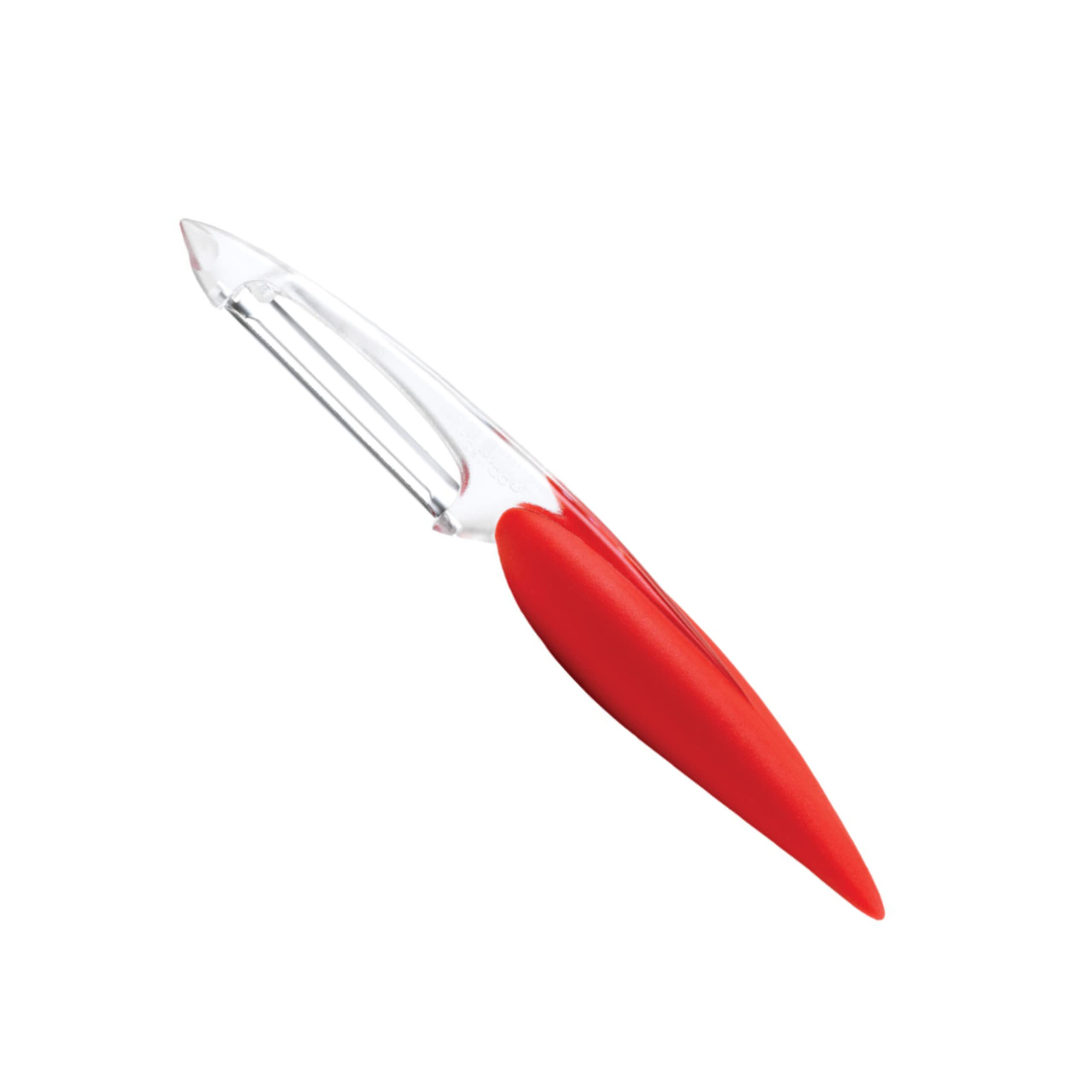 Mastrad Red Thin & Soft Skins Elios Peeler