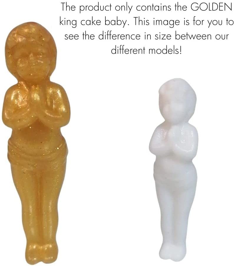 LA TIENDITA Essentials Golden King Cake Baby Approx. 50 pcs. (4.25 oz)