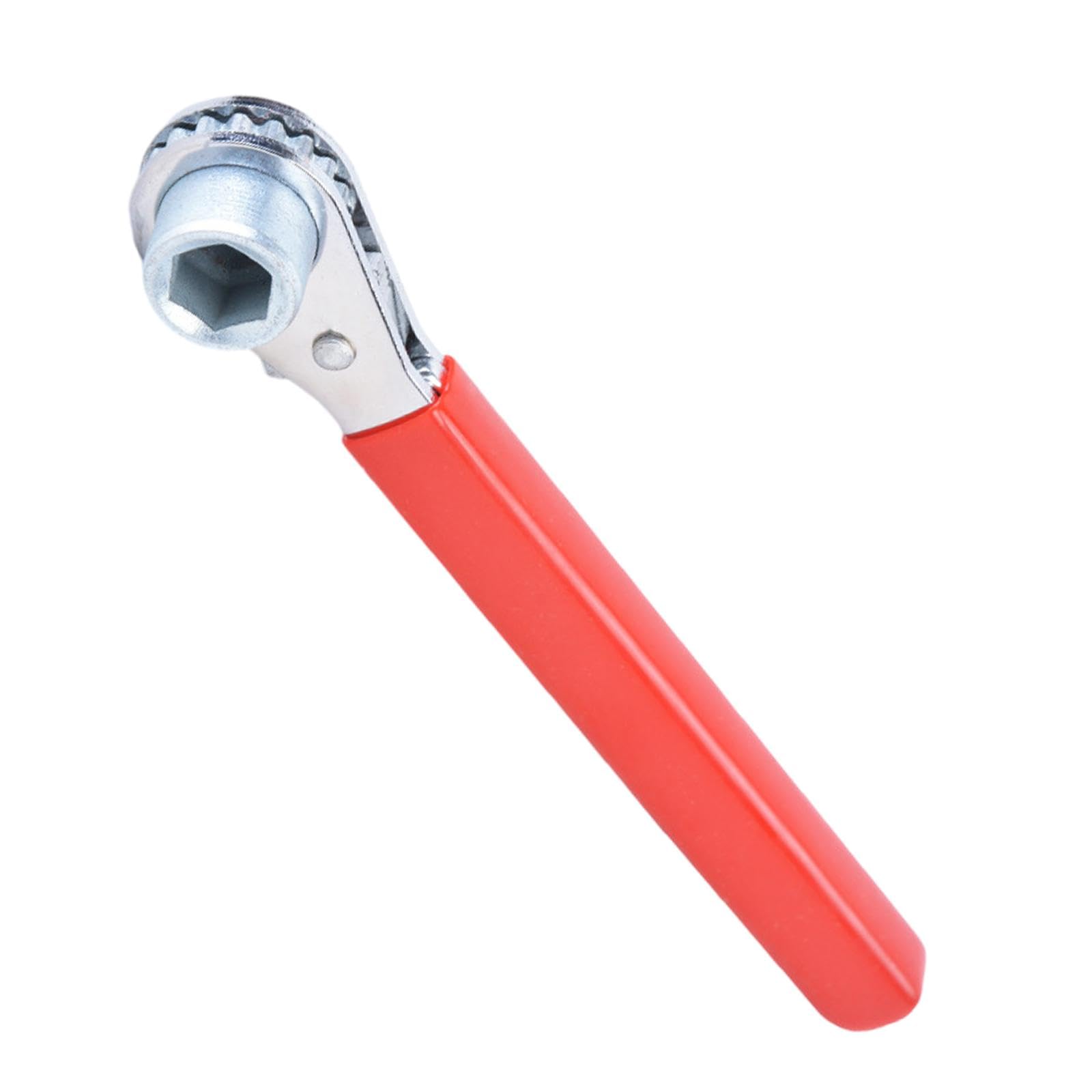 SKKWJEGE Ratchet Wrench 5/16inch+10 mm Battery Terminal Ratchet Wrench Ratchet Spanner