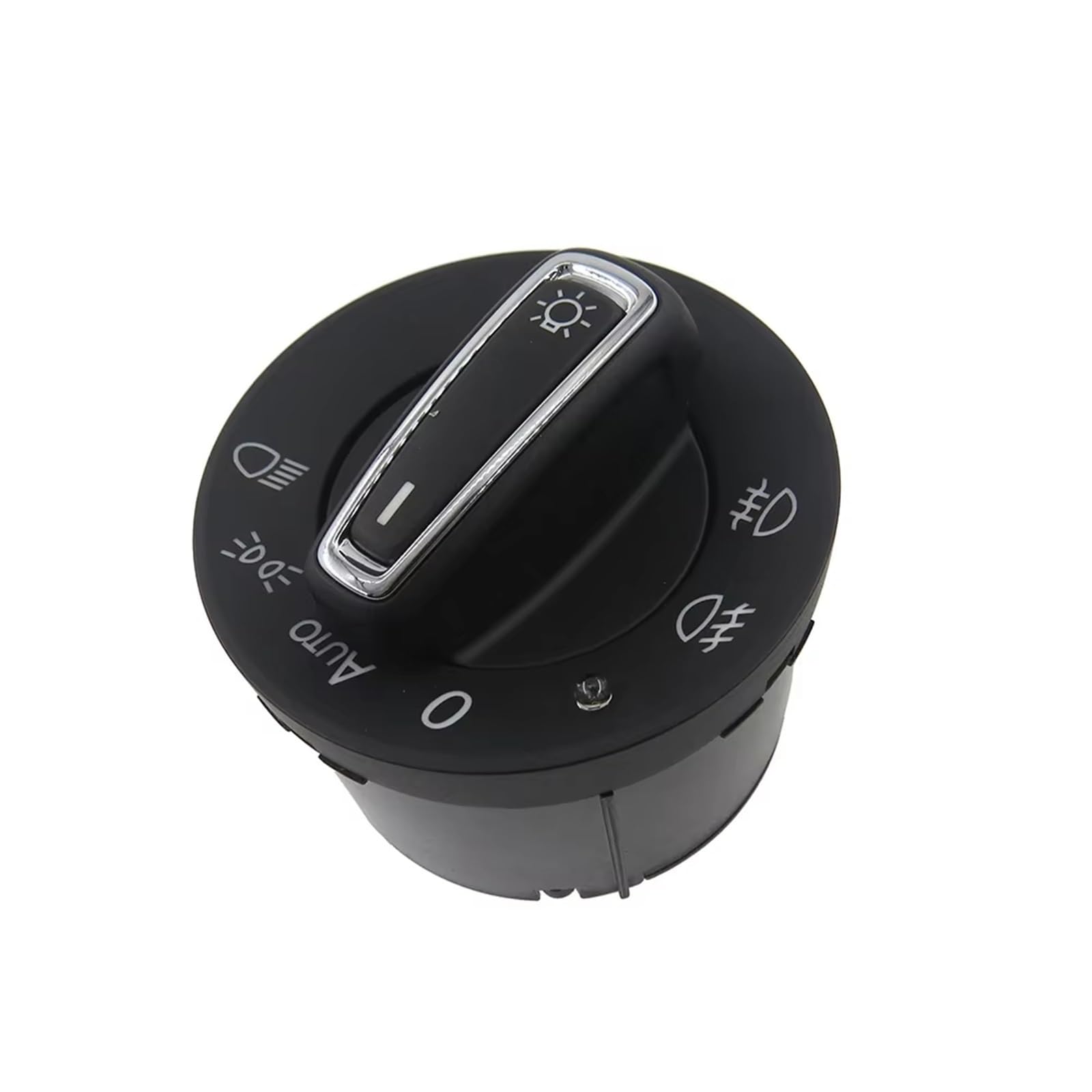 Compatible Con VW Para Sagitar 2015-2019 Para Touran 2003-2011 Para Caddy 2003-2015 Perilla Interruptor Faro Con Sensor Luz Automático Cromado