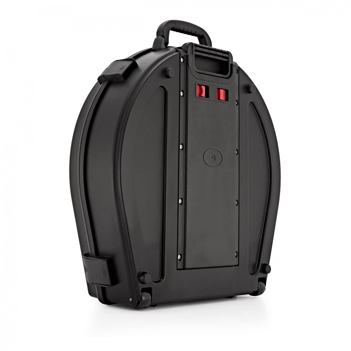 Funda para platillos de 21 pulgadas con ruedas de Gear4music - Heavy Duty | Para bateristas y percusionistas en directo, contiene hasta diez platillos de 21 pulgadas, carcasa resistente al agua