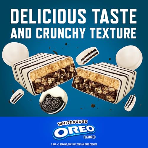 Barritas de proteína CLIF BUILDERS sabor White Fudge OREO 12 unidades miniatura 5