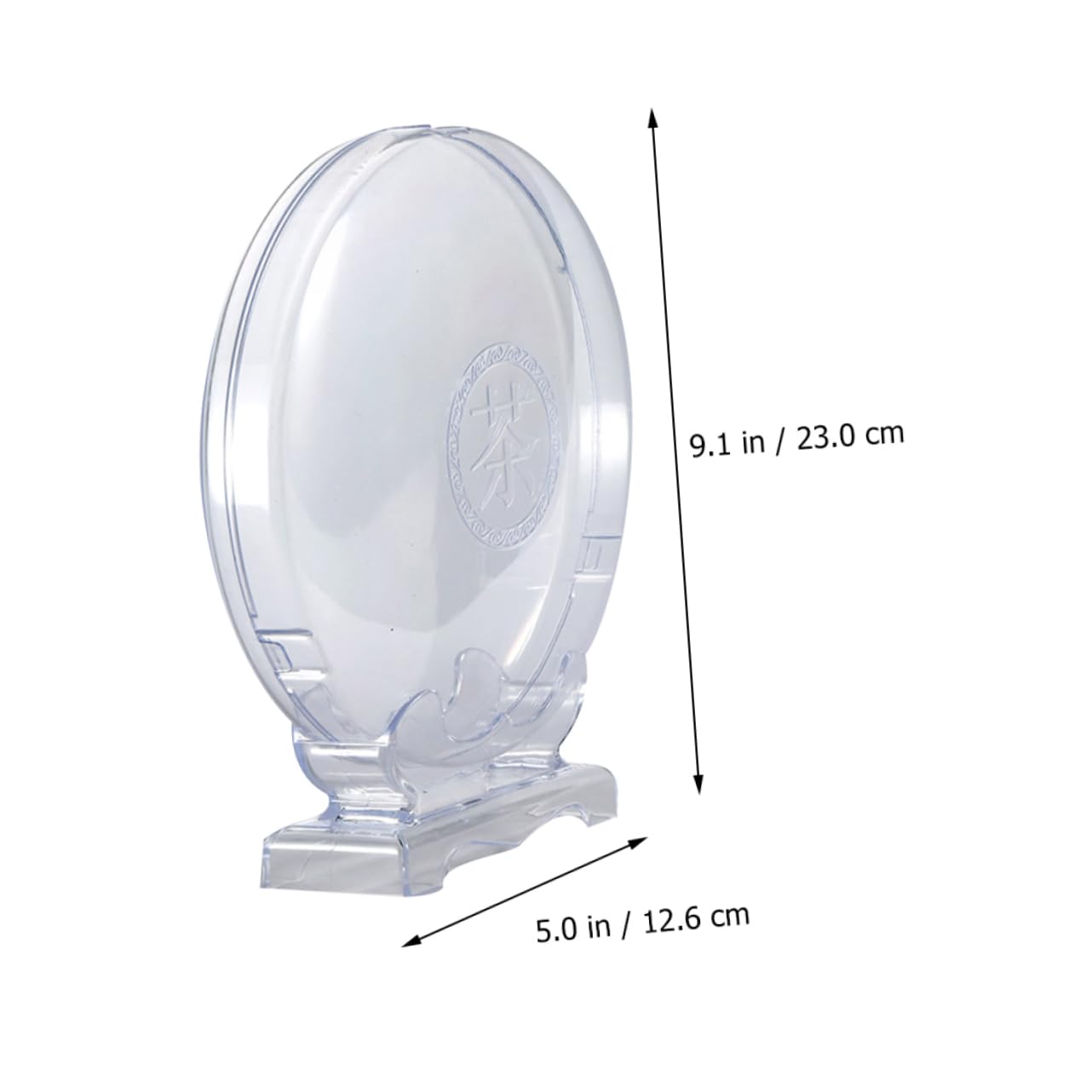 Healifty Brick Tea Storage Box with Rack Plastic Tea Holder Detachable Design for Convenient Use Display Stand