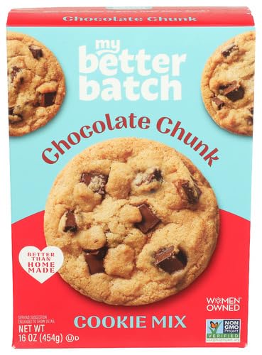 My Better Batch MIX Cookie Chocolate Chunk 16 oz (Pack of 6)