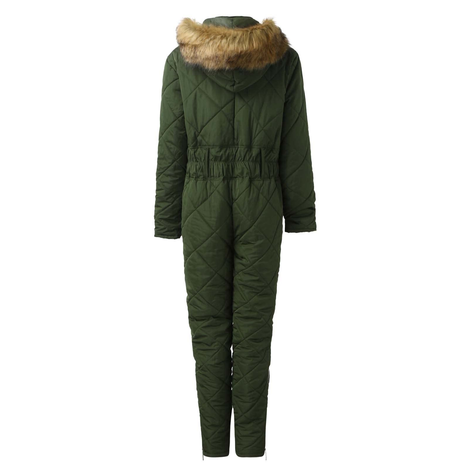 Generisch Damen Schneeanzug, Damen Einteiler Skioverall Wasserdicht Winddicht Winter Warme Einteiliger Skioverall,für Wandern Klettern Snowboarden Outdoor Sport Skisuit Schneeoverall