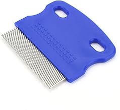 Professional Head Lice and Nits Removal Comb for Women's Hair | Stainless Steel Antilice Treatment Remover for Eggs | Pack of 1