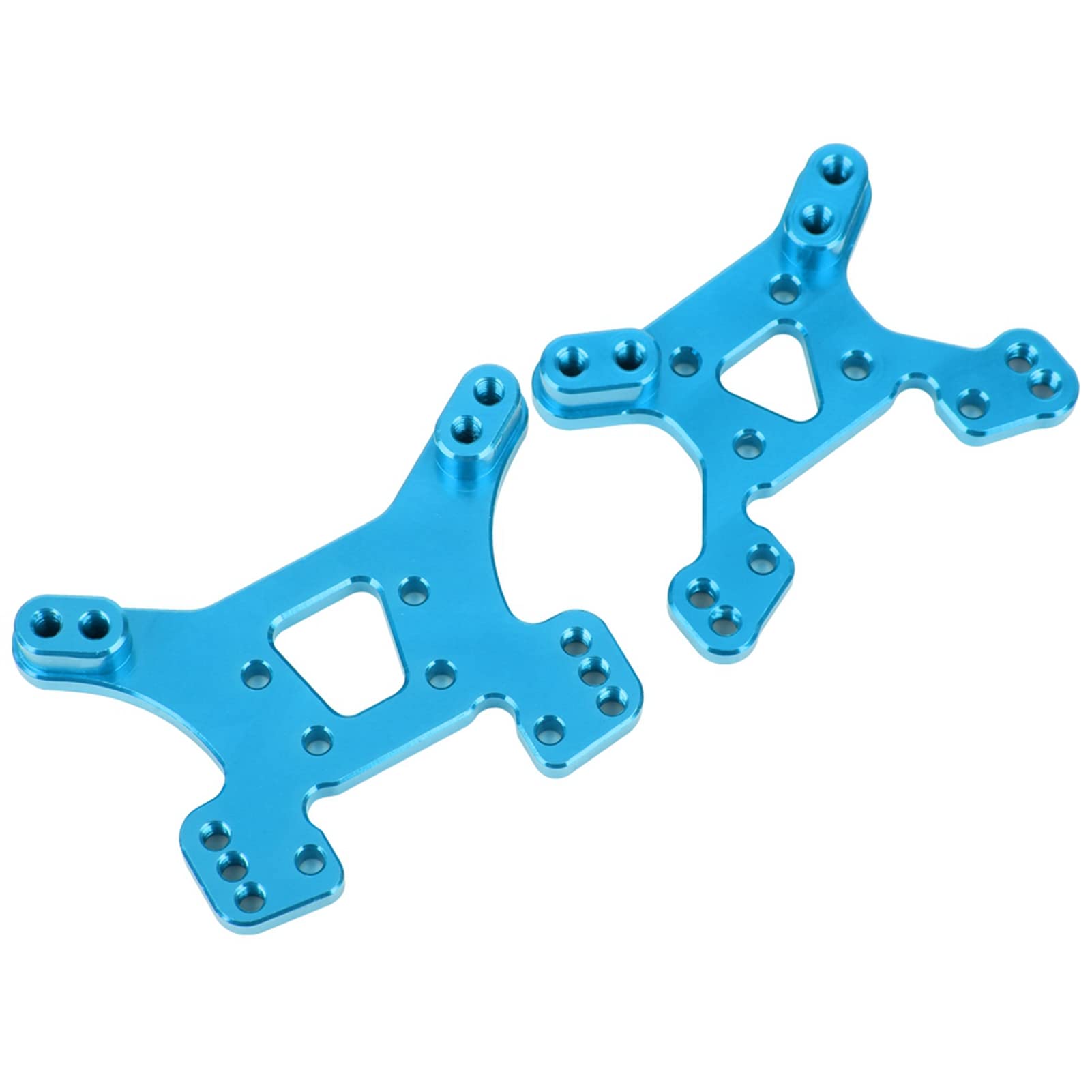 VGEBY Tour De Choc En Métal Avant Et Arrière, Kit D'amortisseur De Tour De Choc Avant Et Arrière RC Pièces De Mise à Niveau Pour Voiture WLtoys 144001