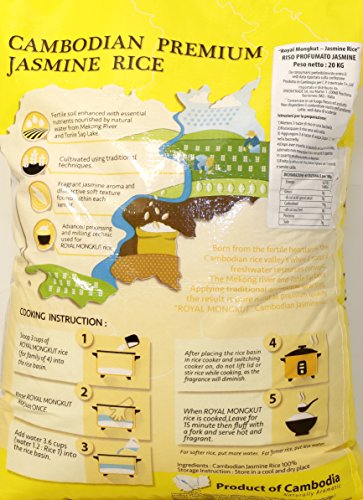 Royal Mongkut Riso Profumato Jasmine -20 kg