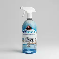 Air Shield Limpador e Bactericida Limpeza para Ar Condicionado Embalagem 1L com Gatilho