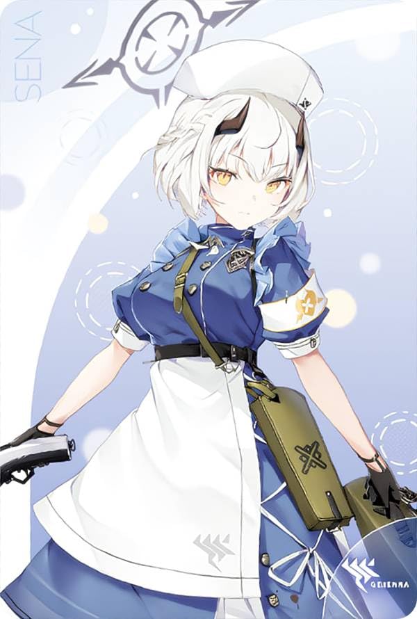 Amazon.co.jp: 【No.19 セナ (キャラクターカード) 】 ブルー