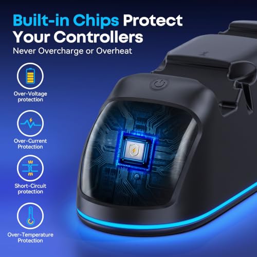 Image of P5 Controller Charger Station for Play Station 5 Dual & Edge Controllers
