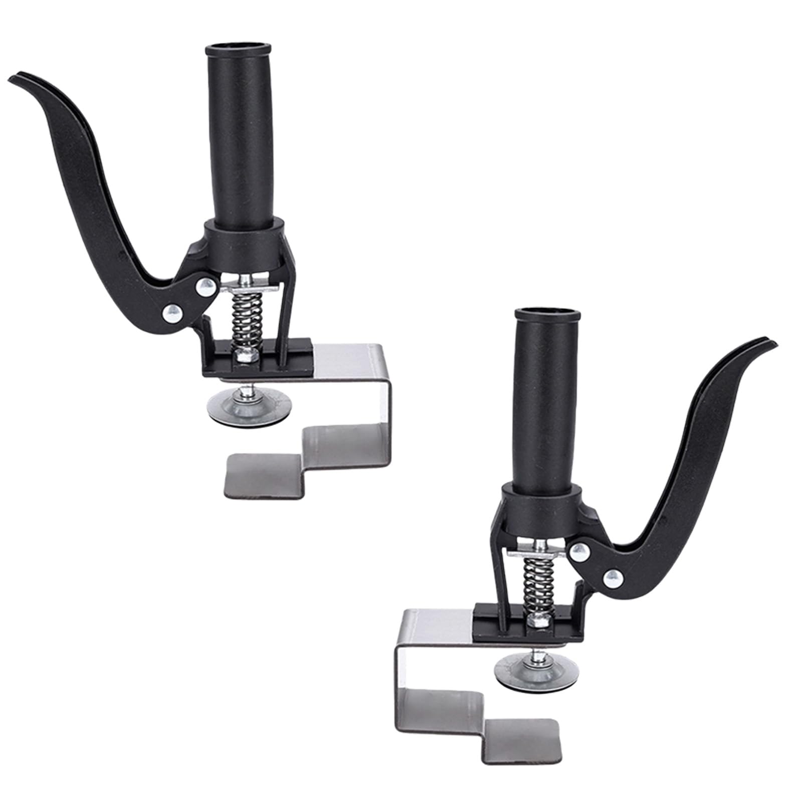 Zbiianxer B 2Pcs Easy Install Drawer Panel Clips Enduring Stainless Steel Woodworking Clamp Detachable Clip Vises