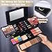 Professional Makeup Kit for Women Girl Full Kit with Mirror 60 Colors All in One Make up Gift Set Included Eyeshadow,Blusher,Highlighter,Compact Powder,Brow Powder,Lipstick,Glitter,Eyeliner,Mascara 01