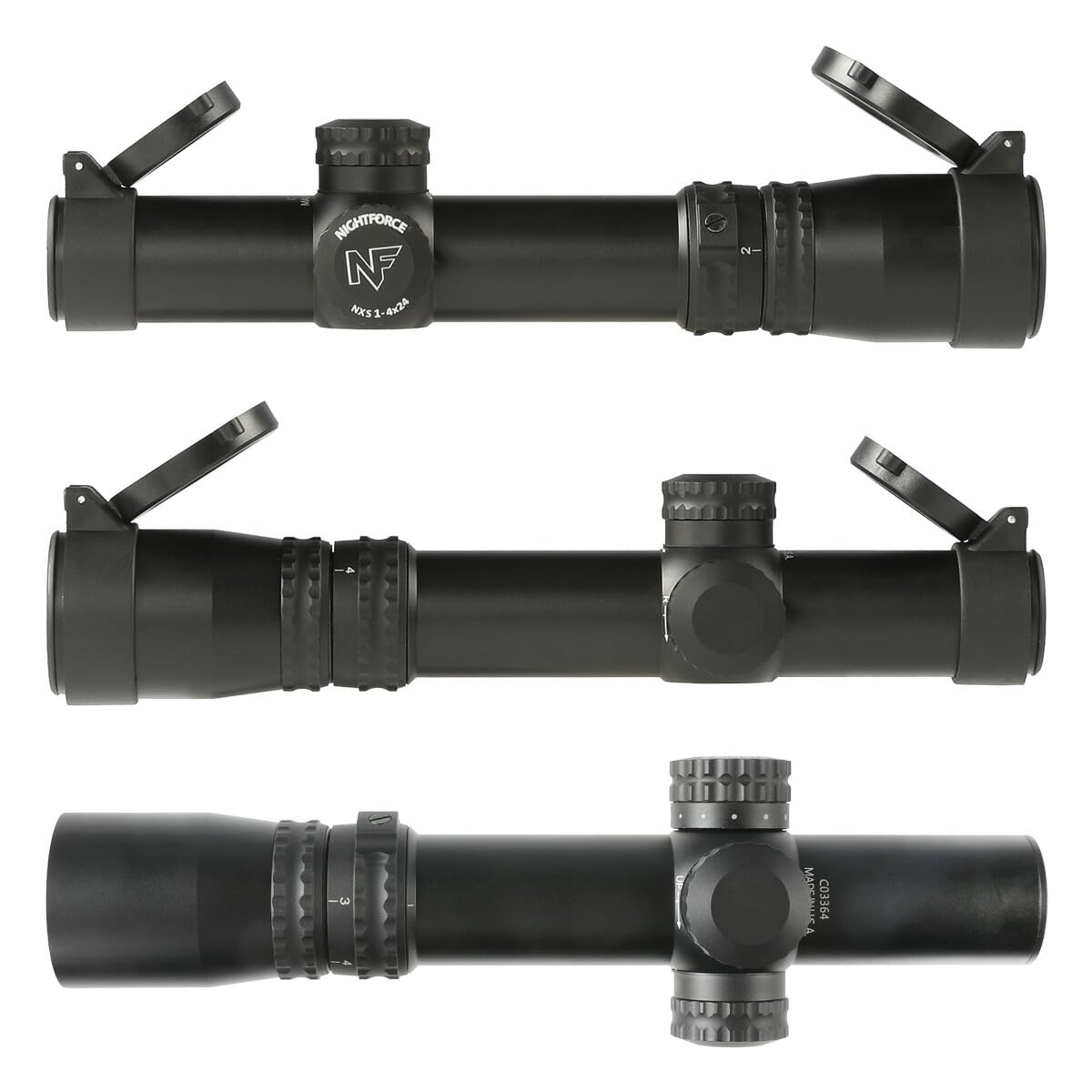 holywarrior製night forceタイプNXSショートスコープ Amazon | HOLY WARRIOR NightForce NXSタイプ 1-4 x 24 ライフル