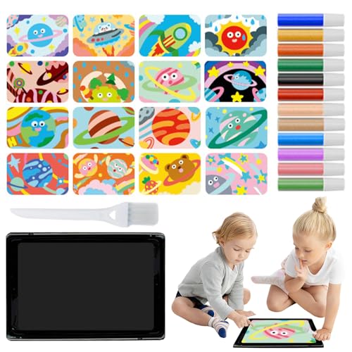 GLbg OXfR GZbg mߋ qpTh A[g LbgG w qǂ v[gqpTh A[g G - GJ[GJ[hZbg 12 F̍ 16 ނĐU肩ʐ^ 1 gC 1 uVA[gc[q