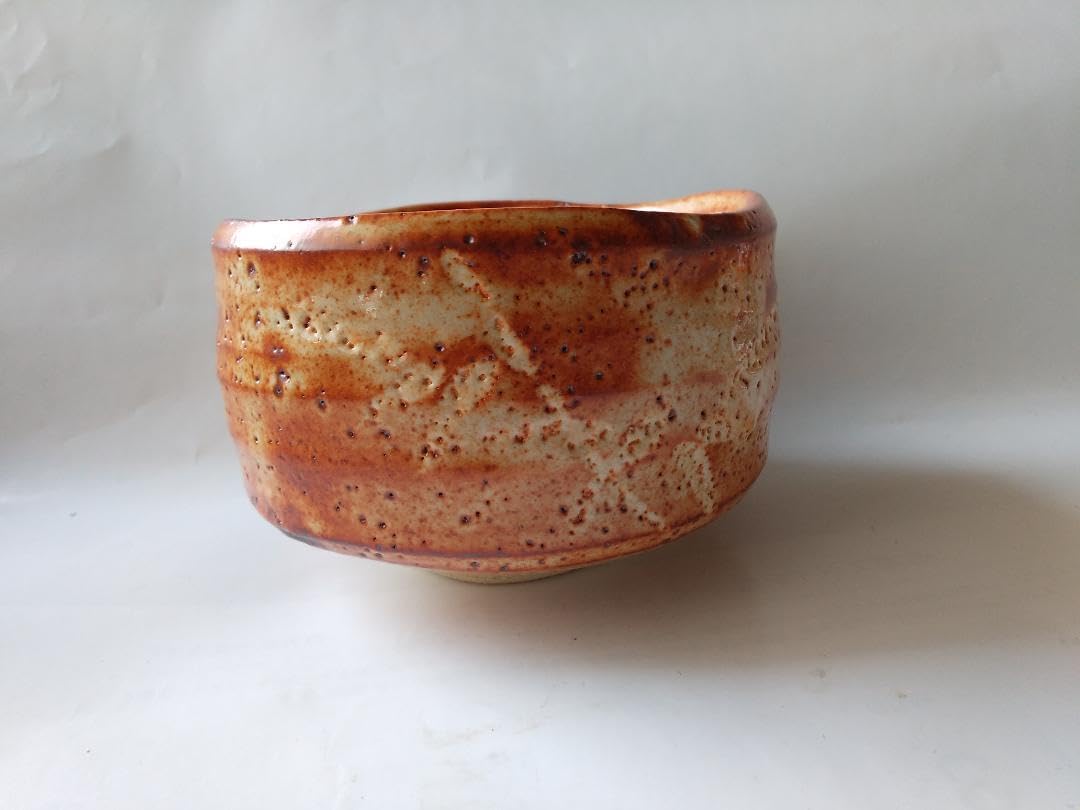 送料込【逢絢亭】茶道具 茶碗 美濃焼 志野 紅志野 加藤釥 共箱入り 送料込【逢絢亭】茶道具 茶碗 美濃焼 志野 紅志野 加藤釥 共