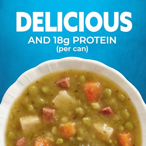 Image of Progresso Traditional Split Pea with Ham Canned Soup, Gluten Free, 19 oz | Real split peas, cooked ham & root vegetables, Good source of fiber, 120 calories per serving, No artificial flavors