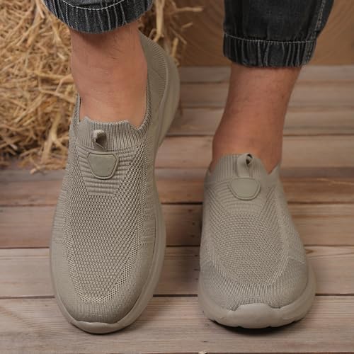 Baskets sans lacets respirantes et légères pour la marche décontractée