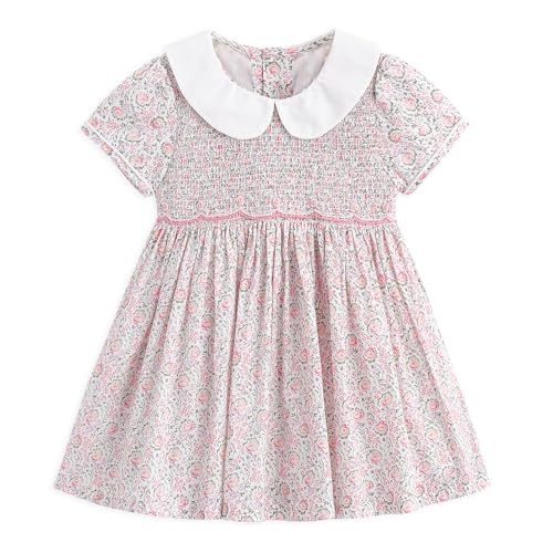 Simplee kids Baby Girls Floral Dress Infant Toddler Girls Outfits