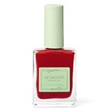 Breathable Premium Long Lasting Nail Polish (Poppy Red) - Vegan & Toxin-Free