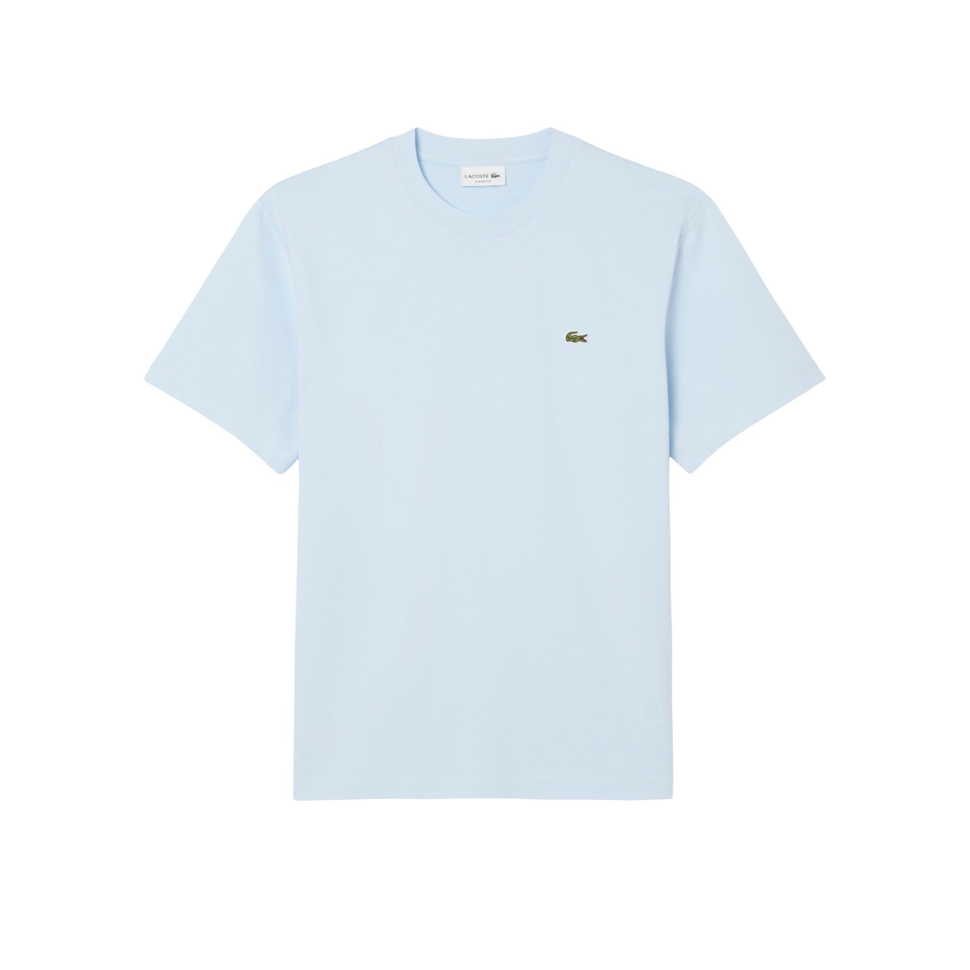 Lacoste Cotton T-Shirt with Breast Pocket Camiseta de algodón con Bolsillo en el Pecho Hombre (Pack de 1)